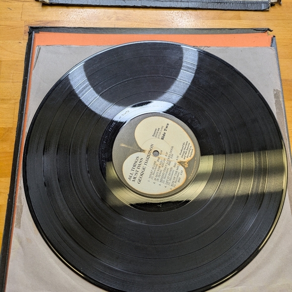 George Harrison 'All Things Must Pass' Vinyl Record Triple Record No Poster - Picture 9 of 12